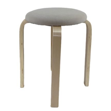 Βρες το Σκαμπό ArteLibre MILOA Mπεζ/Φυσικό Ύφασμα/Ξύλο 42x42x45cm σε μοναδική τιμή στο clickforshop.gr