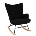 Βρες το Πολυθρόνα Κουνιστή ArteLibre CANDY CANE Μαύρο Ύφασμα/Μέταλλο/Ξύλο 91x67x86cm σε μοναδική τιμή στο clickforshop.gr