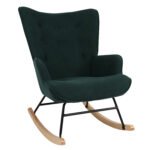 Βρες το Πολυθρόνα Κουνιστή ArteLibre CANDY CANE Πράσινο Ύφασμα/Μέταλλο/Ξύλο 91x67x86cm σε μοναδική τιμή στο clickforshop.gr