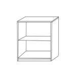 Κομοδίνο ArteLibre SEDUM Φυσικό χρώμα 40x40x45cm - Image 2