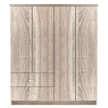 Βρες το Ντουλάπα ArteLibre CANDY CANE Φυσικό Χρώμα 160x50x195cm σε μοναδική τιμή στο clickforshop.gr