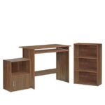 Βρες το Γραφείο Σετ ArteLibre CYGNUS Καφέ 90x50x75/50x23x80/41x29x54cm σε μοναδική τιμή στο agoraepiplou.gr