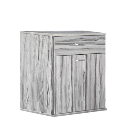Βρες το Κομοδίνο ArteLibre MILLE Γκρι Μοριοσανίδα/Μελαμίνη 40x40x60cm σε μοναδική τιμή στο clickforshop.gr
