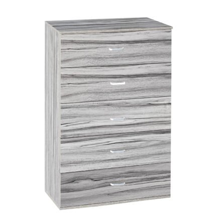 Βρες το Συρταριέρα ArteLibre AURORA Γκρι Μοριοσανίδα/Μελαμίνη 60x40x108cm σε μοναδική τιμή στο clickforshop.gr