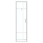 Ντουλάπα ArteLibre KINE Φυσικό Μοριοσανίδα 60x40x180cm - Image 2