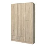 Βρες το Ντουλάπα ArteLibre CAJSA Φυσικό Μοριοσανίδα 90x50x195cm σε μοναδική τιμή στο clickforshop.gr