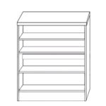 Παπουτσοθήκη ArteLibre HANNAH Μαύρο Μοριοσανίδα/Μελαμίνη 60x33x80cm - Image 2