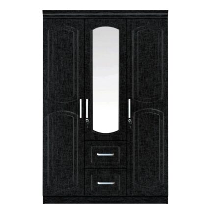 Βρες το Ντουλάπα ArteLibre PROTEA Μαύρο Μοριοσανίδα 120x50x195cm σε μοναδική τιμή στο clickforshop.gr