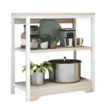 Βρες το Ραφιέρα Κουζίνας ArteLibre OTTER Maple/Λευκό MDF/Μέταλλο 60x30x66cm σε μοναδική τιμή στο clickforshop.gr