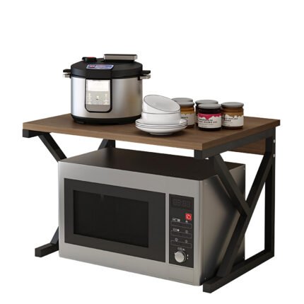 Βρες το Ραφιέρα Κουζίνας ArteLibre BEAVER Καφέ Σκούρο/Μαύρο MDF/Μέταλλο 54x35x34cm σε μοναδική τιμή στο clickforshop.gr