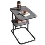 Βρες το Τραπεζάκι Βοηθητικό ArteLibre ALAZANI Γκρι Με Όψη Μαρμάρου MDF/Μέταλλο 50x30x58cm σε μοναδική τιμή στο clickforshop.gr