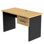 Βρες το Γραφείο Επαγγελματικό ArteLibre EGLANTINE Φυσικό/Ανθρακί Μοριοσανίδα 120x60x75cm σε μοναδική τιμή στο clickforshop.gr