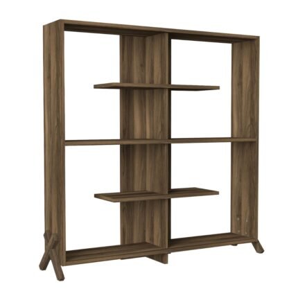 Βρες το Βιβλιοθήκη ArteLibre Kos Σκούρο Καφέ 112x22x115cm σε μοναδική τιμή στο clickforshop.gr