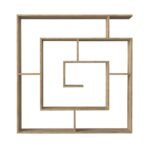 Βιβλιοθήκη ArteLibre Ithaki Φυσικό 125x22x130cm - Image 2