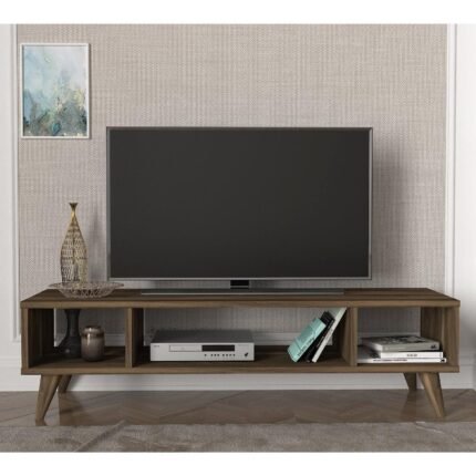 Βρες το Έπιπλο Τηλεόρασης ArteLibre Samos Σκούρο Καφέ 120x35x40cm σε μοναδική τιμή στο clickforshop.gr