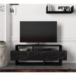 Βρες το Έπιπλο Τηλεόρασης ArteLibre Sarakino Μαύρο 120x30x44cm σε μοναδική τιμή στο clickforshop.gr