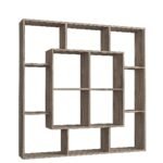 Βρες το Βιβλιοθήκη ArteLibre NISIROS Cordoba Μοριοσανίδα/Μελαμίνη 136x22x136cm σε μοναδική τιμή στο clickforshop.gr