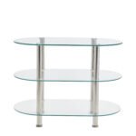 Έπιπλο Τηλεόρασης ArteLibre RED GINGER Διάφανο 80x43x60cm - Image 2