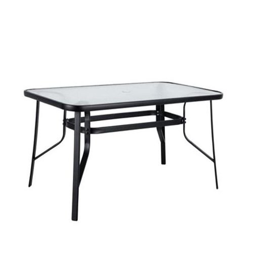 Τραπέζι Μεταλλικό ArteLibre SUN Μαύρο 140x80x70cm Βρες το Τραπέζι Μεταλλικό ArteLibre SUN Μαύρο 140x80x70cm σε μοναδική τιμή στο clickforshop.gr