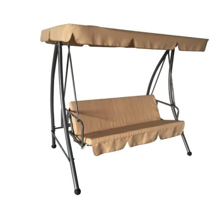 Βρες το Κούνια ArteLibre Hagia 3Θέσια Μπεζ 194x123x167cm σε μοναδική τιμή στο clickforshop.gr