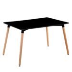 Βρες το Τραπέζι ArteLibre OWLET Μαύρο MDF/Ξύλο 120x80x74cm σε μοναδική τιμή στο clickforshop.gr