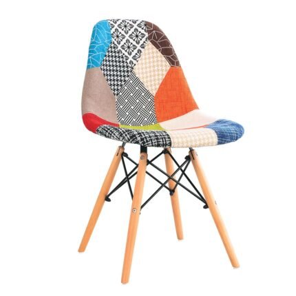 Βρες το Καρέκλα ArteLibre KEET Patchwork Ύφασμα/Ξύλο 47x53x82cm σε μοναδική τιμή στο clickforshop.gr