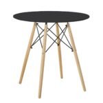 Βρες το Τραπέζι ArteLibre RAPTOR Μαύρο MDF/Ξύλο Φ70x74cm σε μοναδική τιμή στο clickforshop.gr