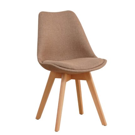 Βρες το Καρέκλα ArteLibre TRUANT Μπεζ Ύφασμα/PP/Ξύλο 49x53x83cm σε μοναδική τιμή στο clickforshop.gr