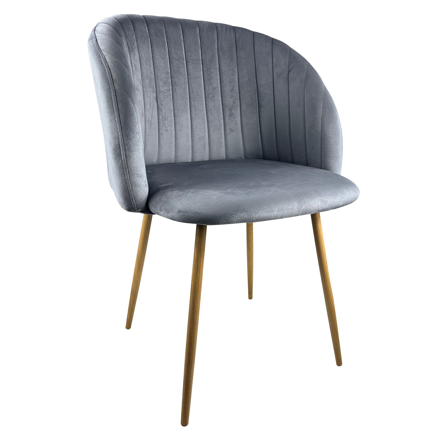 Καρέκλα ArteLibre KINGFISHER Γκρι Βελούδο/Μέταλλο/Ξύλο 54x55x83cm Βρες το Καρέκλα ArteLibre KINGFISHER Γκρι Βελούδο/Μέταλλο/Ξύλο 54x55x83cm σε μοναδική τιμή στο clickforshop.gr