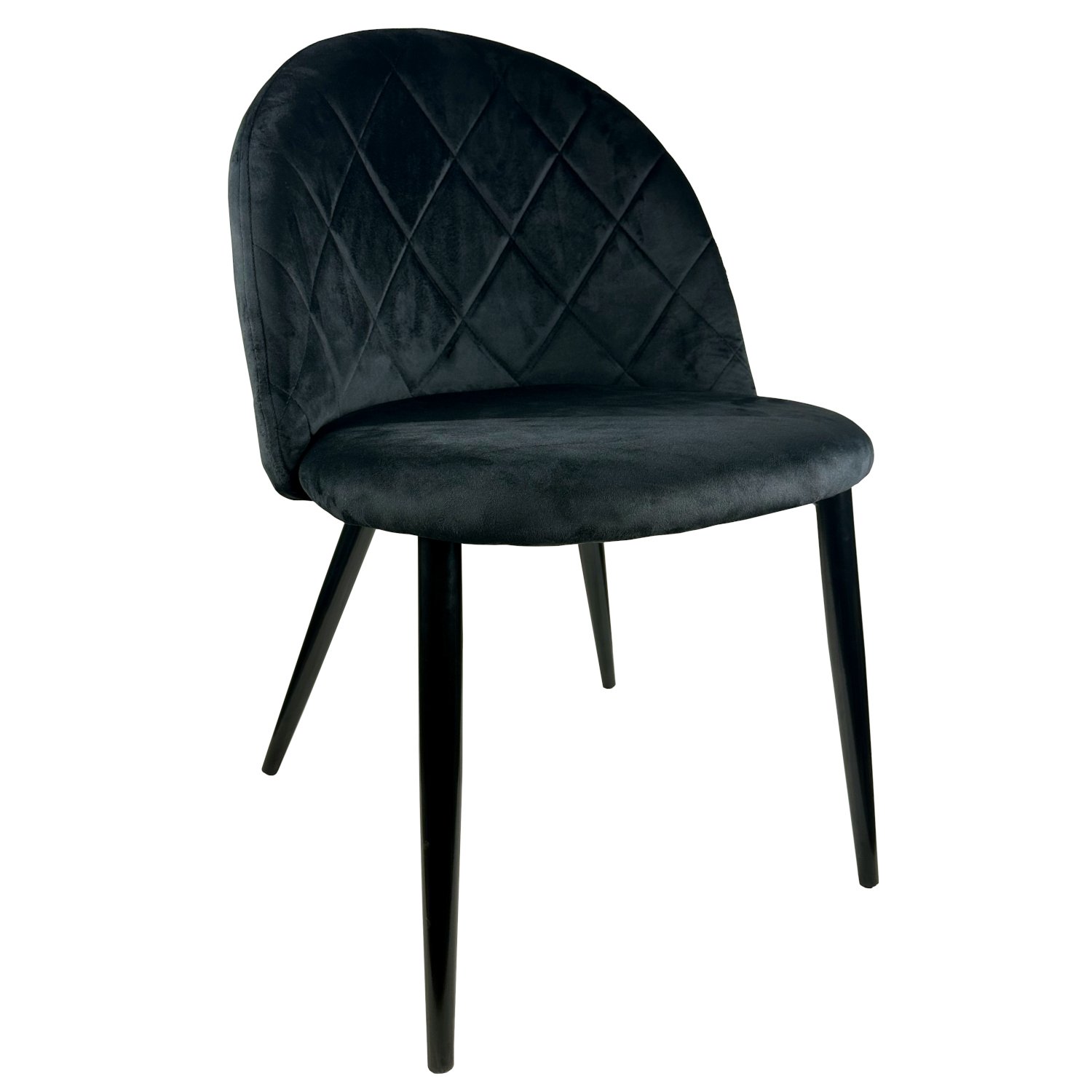 Καρέκλα Τραπεζαρίας ArteLibre NICHOLAS Μαύρο Βελούδο/Μέταλλο 58x50x80cm Βρες το Καρέκλα Τραπεζαρίας ArteLibre NICHOLAS Μαύρο Βελούδο/Μέταλλο 58x50x80cm σε μοναδική τιμή στο clickforshop.gr