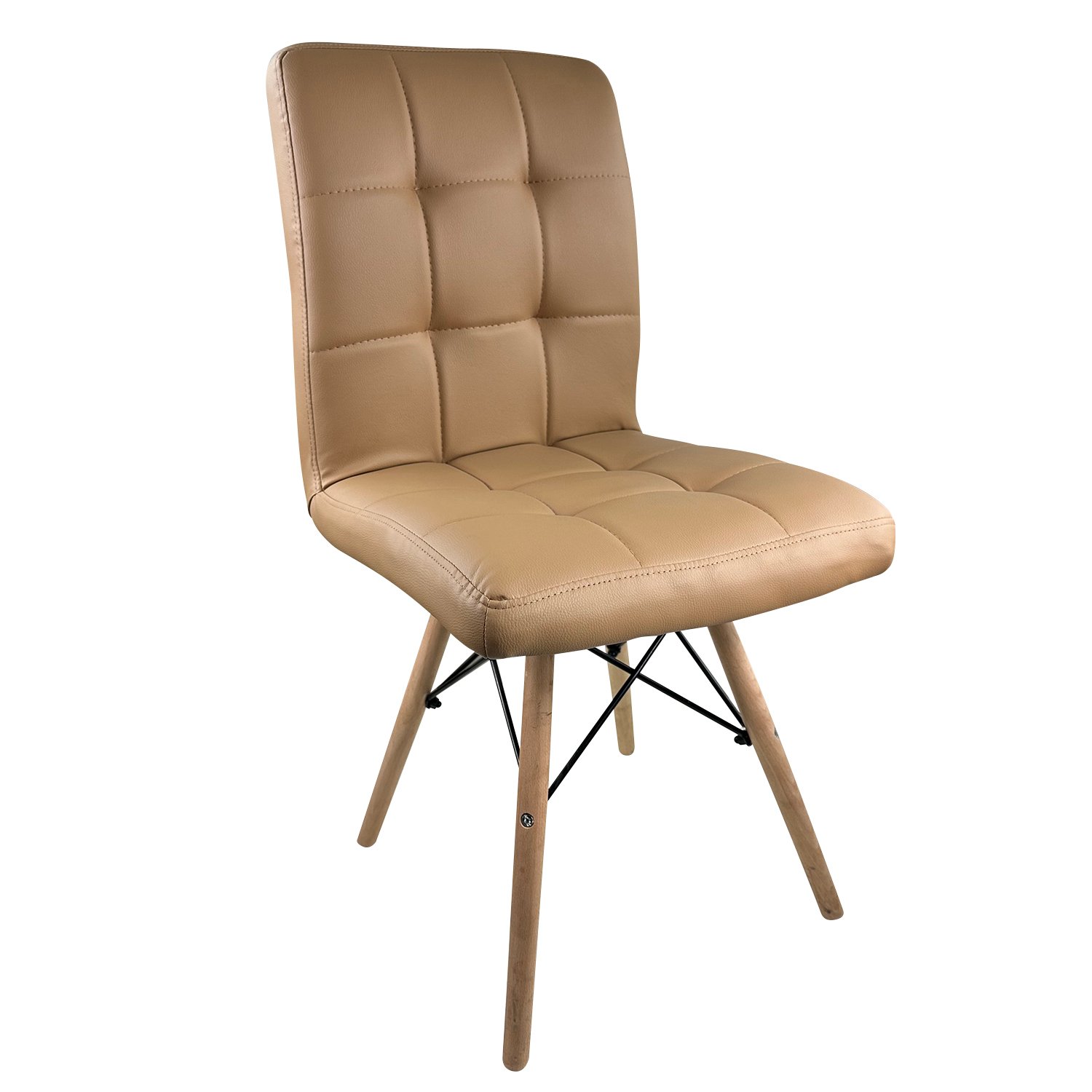 Καρέκλα Τραπεζαρίας ArteLibre CUPPLESSUS Cappuccino/Φυσικό PU/Ξύλο 43x55x86cm Βρες το Καρέκλα Τραπεζαρίας ArteLibre CUPPLESSUS Cappuccino/Φυσικό PU/Ξύλο 43x55x86cm σε μοναδική τιμή στο clickforshop.gr