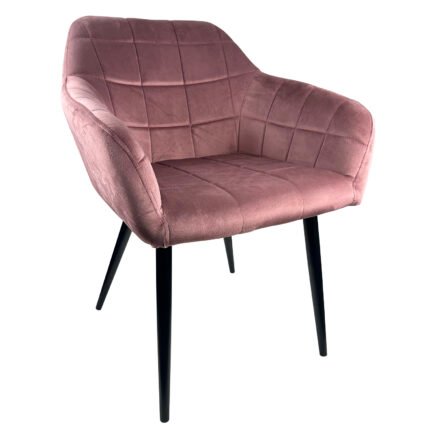 Βρες το Καρέκλα Τραπεζαρίας ArteLibre GRAHAM Σάπιο Μήλο/Μαύρο Βελούδο/Μέταλλο 57x43x82cm σε μοναδική τιμή στο clickforshop.gr