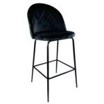 Βρες το Σκαμπό Bar ArteLibre UNDERHILL Μαύρο Βελούδο/Μέταλλο 45x53x107cm σε μοναδική τιμή στο clickforshop.gr