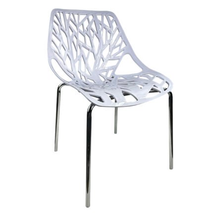 Βρες το Καρέκλα Τραπεζαρίας ArteLibre HARTMAN Λευκό PP/Μέταλλο 54x57x81cm σε μοναδική τιμή στο clickforshop.gr