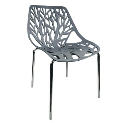 Βρες το Καρέκλα Τραπεζαρίας ArteLibre HARTMAN Γκρι PP/Μέταλλο 54x57x81cm σε μοναδική τιμή στο clickforshop.gr