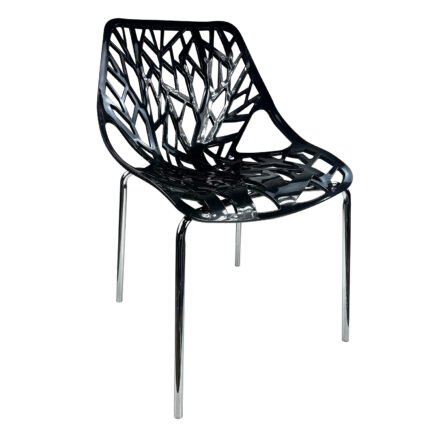 Βρες το Καρέκλα Τραπεζαρίας ArteLibre HARTMAN Μαύρο PP/Μέταλλο 54x57x81cm σε μοναδική τιμή στο clickforshop.gr