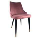 Βρες το Καρέκλα Τραπεζαρίας ArteLibre QUEENS Σάπιο Μήλο/Μαύρο Βελούδο/Μέταλλο 51x58x83cm σε μοναδική τιμή στο clickforshop.gr
