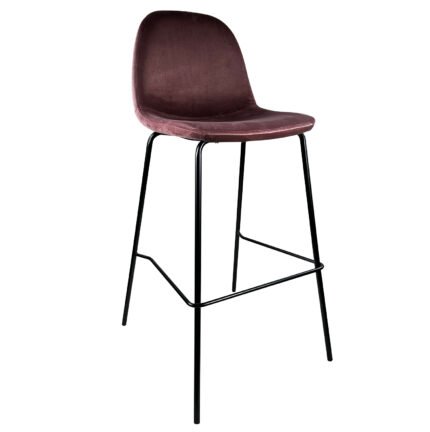 Βρες το Σκαμπό Bar ArteLibre BROOKLYN Σάπιο Μήλο/Μαύρο Βελούδο/Μέταλλο 47x51x96cm σε μοναδική τιμή στο clickforshop.gr