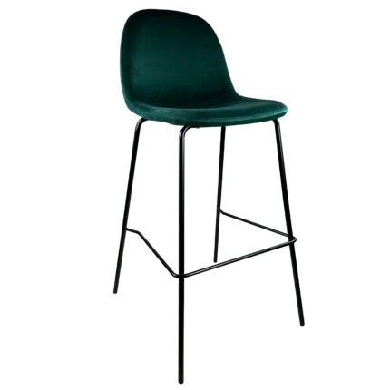 Βρες το Σκαμπό Bar ArteLibre BROOKLYN Κυπαρισσί/Μαύρο Βελούδο/Μέταλλο 47x51x96cm σε μοναδική τιμή στο clickforshop.gr