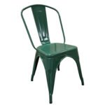 Βρες το Καρέκλα ArteLibre Βιομηχανικού Τύπου Vintage TOLIKO Πράσινο Μέταλλο 44x49x84cm σε μοναδική τιμή στο clickforshop.gr