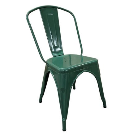 Βρες το Καρέκλα ArteLibre Βιομηχανικού Τύπου Vintage TOLIKO Πράσινο Μέταλλο 44x49x84cm σε μοναδική τιμή στο clickforshop.gr