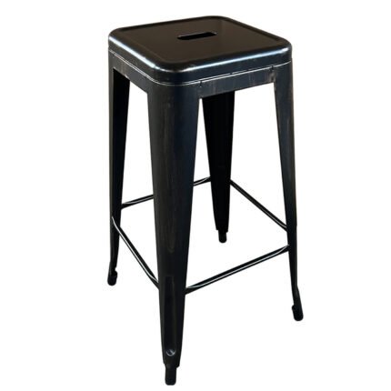 Βρες το Σκαμπό Bar ArteLibre Βιομηχανικού Τύπου Vintage SILANO Μαύρο Αντικέ Μέταλλο 42x42x76cm σε μοναδική τιμή στο clickforshop.gr