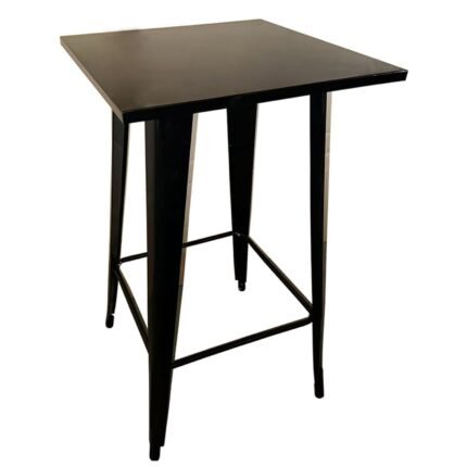 Βρες το Τραπέζι Bar ArteLibre Βιομηχανικού Τύπου Vintage ARTEKTO Μαύρο Μέταλλο/Ξύλο 60x60x103cm σε μοναδική τιμή στο clickforshop.gr