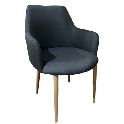 Βρες το Καρέκλα Τραπεζαρίας ArteLibre LUZIA Γκρι/Φυσικό Ύφασμα/Μέταλλο 57x60x78cm σε μοναδική τιμή στο clickforshop.gr