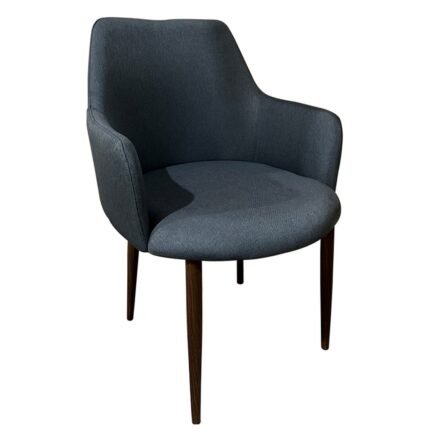 Βρες το Καρέκλα Τραπεζαρίας ArteLibre LUZIA Γκρι/Καρυδί Ύφασμα/Μέταλλο 57x60x78cm σε μοναδική τιμή στο clickforshop.gr