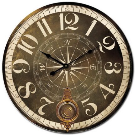 Βρες το Ρολόι Τοίχου ArteLibre MDF Φ58x4cm σε μοναδική τιμή στο clickforshop.gr