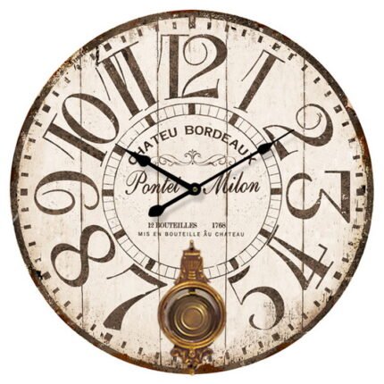 Βρες το Ρολόι Τοίχου ArteLibre MDF Φ58x4cm σε μοναδική τιμή στο clickforshop.gr