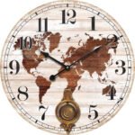 Βρες το Ρολόι Τοίχου ArteLibre MDF Φ58x4cm σε μοναδική τιμή στο clickforshop.gr