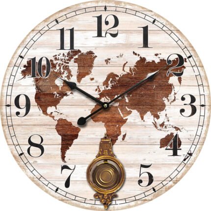 Βρες το Ρολόι Τοίχου ArteLibre MDF Φ58x4cm σε μοναδική τιμή στο clickforshop.gr