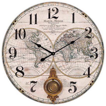 Βρες το Ρολόι Τοίχου ArteLibre MDF Φ58x4cm σε μοναδική τιμή στο clickforshop.gr